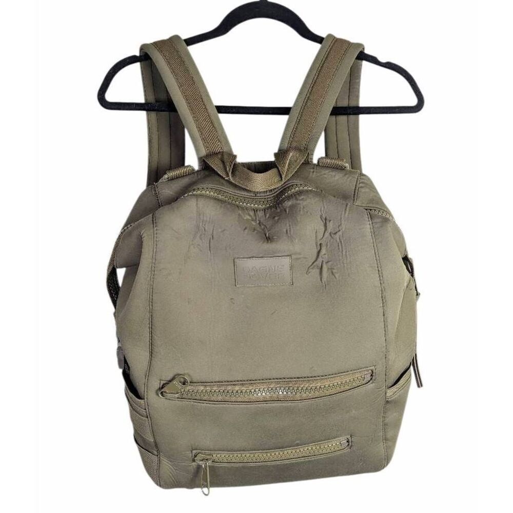 Dagne Dover Indi Moss Army green large backpack diaper laptop bag